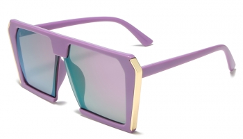 Round Metal Sunglasses for Men Women Mirrored Circle Sun Glasses Brand